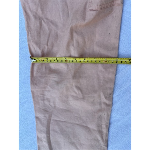 Carhartt Pants Women Peach Sz 29x30 Work In Progress RW Boyfriend Pierce Canvas - Picture 8 of 9